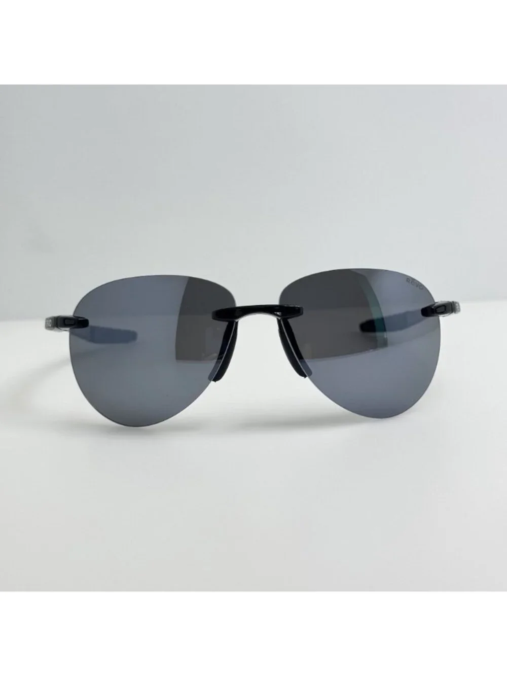 Revo Sunglasses Descend A RE 1169 01 Black Polarized Italy 62-13-139
